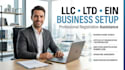 assist with llc formation, ltd registration, ein and business setup