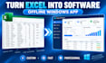 convert excel spreadsheets into windows desktop apps