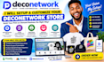 do deconetwork setup deconetwork store customization printshop automation