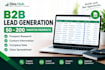 scrape google map, b2b data extraction,lead generation