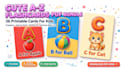 desing flash cards a to z
