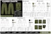 create cargo pants and cargo jogger tech pack for factory production line