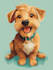 create disney pet portrait illustration