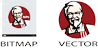 vector tracing, convert bitmap to vector