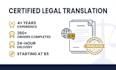 do notarized certified translation for legal documents
