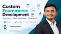 build a custom ecommerce website with admin dashboard