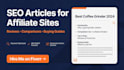 write SEO affiliate articles that rank and convert