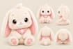 design a custom plush toy character and plushie