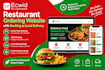 design ecwid booking store restaurant ordering website local delivery setup