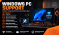 troubleshoot and fix windows PC issues remotely