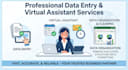 do professional data entry, excel and copy paste work