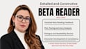 beta read your manuscript and provide an honest reader report