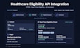 build healthcare API integrations and eligibility web apps