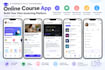 develop online course app, elearning app, udemy clone app