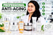 develop professional anti aging skincare formulations