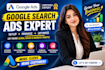 create high converting search ads campaigns as google ads expert