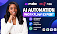 build make com automation workflows and integrations