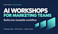 teach chatgpt and build an ai workflow for your marketing team