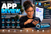 write an honest app review with detailed insights