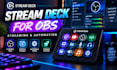 setup stream deck elgato with obs and dual PC for live streaming