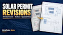 revise solar permit plans and fix ahj comments and redlines
