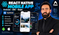 develop react native expo mobile app for android and ios using typescript