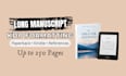 format long manuscripts for KDP paperback and ebook