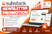 do substack marketing, newsletter growth, audience promotion