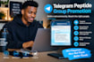 telegram promotion manage set up telegram peptide telegram peptide promotion