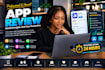 test and review your app with detailed professional feedback