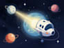 create stunning outer space illustrations