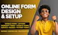 create jotfrom, google form, type form, cognito form, surveys formstack docusign