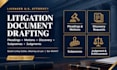 draft professional litigation pleadings, complaints and lawsuits