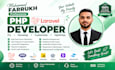 develop php laravel website, fix urgent laravel bug fix
