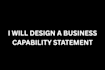 design a capability statement in 2hrs