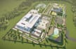 render 2d site plan, lot subdivision, plot illustration,recreational site layout