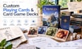 design custom playing cards and card game decks