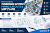 design plumbing systems, piping layouts and mep plans