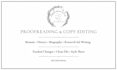 copy edit your nonfiction manuscript