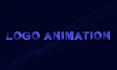 create a clean and modern 2d logo animation