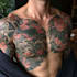 design a traditional japanese tattoo