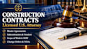 draft construction consulting, service and scope of work agreements