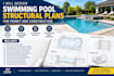 design swimming pool structural plans for permit and construction