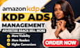do amazon KDP  ads and optimize your book advertising campaigns