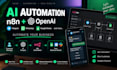 build n8n automation workflows with openai and apis