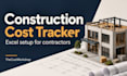 set up an excel construction budget and cost tracker