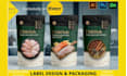 design premium food packaging and labels design