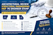 architect review structural engineering mep pe engineer stamp in ar co ge