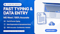 do fast typing work and data entry in ms word