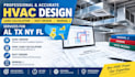 do al tx ny fl hvac design hvac load calculation duct design manual j